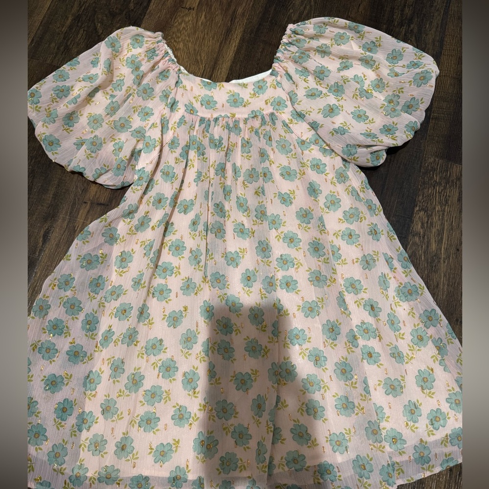 Floral Puff Sleeve Dress